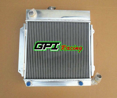 GPI Aluminum Radiator Fit BMW 02 E10 2002/1802/1602/1600/1502 TII/Turbo AT/MT 1968 1969 1970 1971 1972 1973 1974 1975