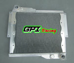 56MM Heavy-Duty Aluminum Alloy Radiator +Fan For 1973-1976 MG MGB GT V8 1974 1975