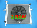 GPI GPI NEW Aluminum Radiator &FAN for JEEP GRAND CHEROKEE 4.0 L6 1999-2004 AT/MT 1999 2000 2001 2002 2003 2004