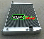 GPI Aluminum Radiator + 2 X FANS For 1977-1984 Ford Falcon V8 6 cylinderl XC XD XE XF FAIRLANE ZH/ZJ/ZK/ZL Manual / auto 1977 1978 1979 1980 1981 1982 1983 1984