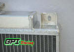 GPI 2ROW aluminum radiator & fan for SUZUKI SWIFT GTI 1.0/1.3/1.6 1989 1990 1991 1992 1993 1994