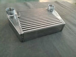 Aluminum INTERCOOLER V-MOUNT MAZDA RX7 70mm 2.75" IN&OUTLET - FC3S 13B 470x300