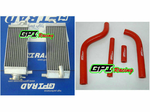 GPI Radiator & hose FOR 1996-2001 YAMAHA YZ125 YZ 125  1996 1997 1998 1999 2000 2001