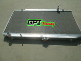 GPI Aluminum Radiator for NISSAN PATROL Y61 GU 4.2L TD Diesel MT & 2× Fans