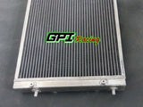 GPI aluminum Radiator +FAN for Mini Cooper 1.6L L4 Non-Turbo 2002-2006 2002 2003 2004 2005 2006