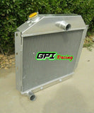 ALUMINUM Radiator &fan FOR 1951-1957 International Harvester Truck  1951 1952 1953 1954 1955 1956 1957