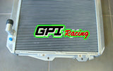 GPI 50MM GPI aluminum radiator For Toyota Surf Hilux 2.4/2.0 LN130  AT/MT & hose