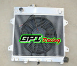 GPI Aluminum radiator +fan for BMW E30 M10 316i 318i 1982-1991 Manual 1990 NEW 1982 1983 1984 1985 1986 1987 1988 1989 1990 1991