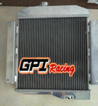 GPI Aluminum radiator +FAN Fit JEEP 1955 - 1971  CJ5 CJ6 DJ5 DJ6 F4  1955 1956 1957 1958 1959 1960 1961 1962 1963 1964 1965 1966 1967 1968 1968 1970 1971