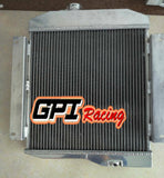 GPI Aluminum radiator +FAN Fit JEEP 1955 - 1971  CJ5 CJ6 DJ5 DJ6 F4  1955 1956 1957 1958 1959 1960 1961 1962 1963 1964 1965 1966 1967 1968 1968 1970 1971