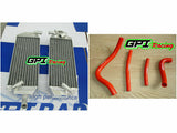 GPI GPI R&LH aluminum Radiator & hose for 1996-1998 Suzuki RM250 RM 250  1996 1997 1998