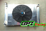 GPI Aluminum Radiator &Shroud +fan +HOSE for Holden V8 Commodore VG VL VN VP VR VS AT/MT 1988-2000 1988 1989 1990 1991 1992 1993 1994 1995 1996 1997 1998 1999 2000