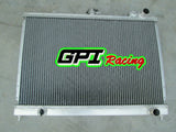 GPI GPI Racing Aluminum Radiator& 2× fans for Nissan Pintara Skyline R31 AT/MT