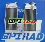 L/R Aluminum Alloy Radiator Yamaha YZ125 YZ125K 1984 1985 84 85  2-STROKE