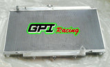 Aluminum Radiator& fans for Nissan GU PATROL Y61 PETROL 4.5L Manual 1997