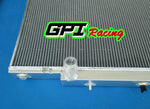 GPI Aluminum Radiator for NISSAN PATROL Y61 GU 4.2L TD Diesel MT & 2× Fans