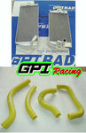 GPI GPI R&L aluminum Radiator + hose FOR Suzuki RMZ450 RMZ 450 2005