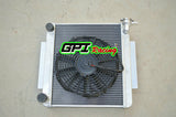 Aluminum Radiator &fan For TOYOTA CELICA GT TA22 / TA23 2T 1.6L MT 1973-1978 1974 1975 1976 1977