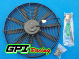 GPI Aluminum Radiator & fan for Ford Escort 1971-1980 AT/MT Automatic/Manual 72 73 1971 1972 1973 1974 1975 1976 1977 1978 1979 1980