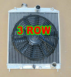 GPI Aluminum Radiator  +FAN for 1992-2000 Honda CIVIC EG EK B16 B18 1992 1993 1994 1995 1996 1997 1998 1999 2000