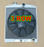 GPI Aluminum Radiator  +FAN for 1992-2000 Honda CIVIC EG EK B16 B18 1992 1993 1994 1995 1996 1997 1998 1999 2000