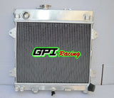 GPI Aluminum radiator +fan for BMW E30 M10 316i 318i 1982-1991 Manual 1990 NEW 1982 1983 1984 1985 1986 1987 1988 1989 1990 1991