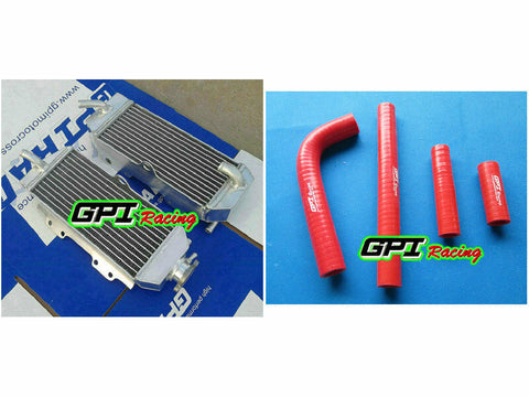 GPI aluminum radiator & hose for 1998-2000  YAMAHA WR400F WR 400F 1998 1999 2000