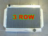 GPI NEW 3 Cores Alloy Aluminum Radiator + Fan For holden V8 chevy motor universal