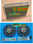 GPI 3Row Aluminum Radiator &FAN  FOR 1974-1978 Holden Torana LJ LC LH LX with V8  engine  1975 1976 1977 1978