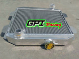 GPI Aluminum Radiator &Fan FOR FORD CAPRI II MK1 2600/2800 V6 LHD 1971-1977 1971 1972 1973 1974 1975 1976 1977