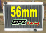 GPI 56mm Aluminum Radiator FOR Holden torana LJ LC LH LX V8 with chev engine V8