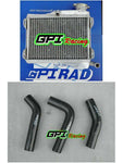 Aluminum Radiator &hose FOR YAMAHA RD250 RD 250 RD350 LC 4L0 4L1