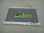 GPI Aluminum  Radiator +FAN FOR Honda Integra Acura DC2 B18 GSR RS LS 1994-2001 1994 1995 1996 1997 1998 1999 2000 2001