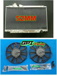 GPI NEW Aluminum Radiator &FANS for 1993-1998 Toyota Supra turbo Auto JZA80 2JZ-GTE  1994 1995 1996 1997