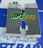 GPI L&R aluminum radiator FOR 1989-1992 Yamaha YZ125 YZ 125 1989 1990 1991 1992