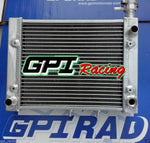 56mm Aluminum Radiator for 2006-2008 Can Am Outlander 400 4x4 MAX  Assembly 709200149 2006 2007 2008