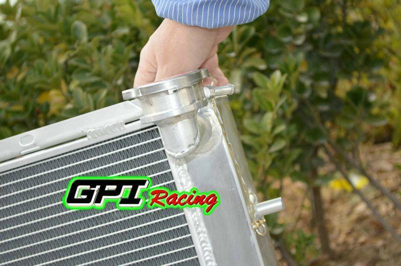 GPI 2 ROW aluminum alloy radiator FOR Holden Commodore VB VC VH VK V6 ...