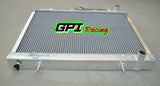 GPI Aluminum Radiator & FAN for Nissan Skyline R33 R34 GTR GTST RB25DET MT   1993 1994 1995 1996 1997 1998 1999 2000 2001 2002 2003 2004 2005 2006