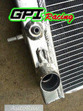 GPI Aluminum radiator + FAN for Nissan R33 Nissian Skyline R34 GTT rb25det  rb25de