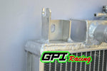 GPI 2ROW aluminum radiator & fan for SUZUKI SWIFT GTI 1.0/1.3/1.6 1989 1990 1991 1992 1993 1994