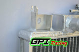 GPI 2ROW aluminum radiator & fan for SUZUKI SWIFT GTI 1.0/1.3/1.6 1989 1990 1991 1992 1993 1994