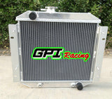 GPI Aluminum Radiator & fan for Ford Escort 1971-1980 AT/MT Automatic/Manual 72 73 1971 1972 1973 1974 1975 1976 1977 1978 1979 1980