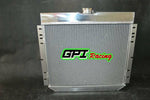 GPI 3ROW aluminum radiator for Ford Mustang,Mercury Cougar 289,302,351 w/oAC V8 AT 1967-1969 1967 1968 1969