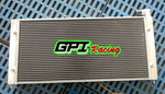 GPI Aluminum radiator + fans for 1983-1998 VW Golf 2 & Corrado VR6 Turbo Manual MT 1991 1992 1993 1994 1995 1996 1997 1998 83 84 85 86 87 88 89 90