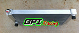 GPI Aluminum Radiator for FORD Falcon XC XD XE XF V8 or 6 cylinder Manual & 2 × FANS