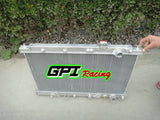 GPI Aluminum  Radiator +FAN FOR Honda Integra Acura DC2 B18 GSR RS LS 1994-2001 1994 1995 1996 1997 1998 1999 2000 2001