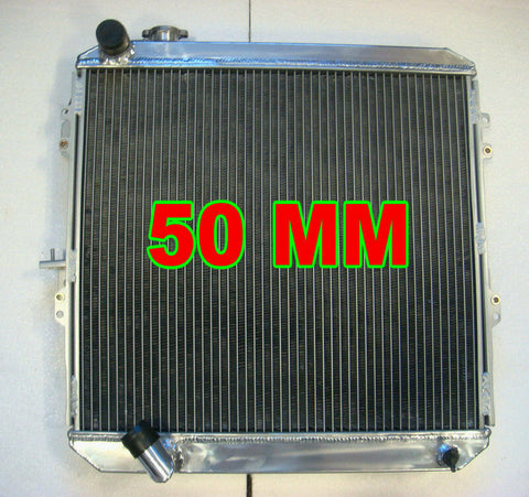 Aluminum Radiator for  1988-1997 TOYOTA HILUX SURF 2.8D LN106 LN107 3L Diesel 1989 1990 1991 1992 1993 1994 1995 1996