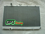 GPI Aluminum Radiator &Fans for Mitsubishi Lancer EVO 4 5 6 IV V VI 1996-2001 1996 1997 1998 1999 2000 2001 Manual