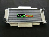 GPI 40MM Aluminum Radiator + Fan For  1976-1983 Ford Fiesta I MK1 1.3/1.6 XR2 M/T  1976 1977 1978 1979 1980 1981 1982 1983