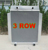 Aluminum Radiator + Fan For 1949-1953 Ford Car Flathead V8 ENGINE M/T 1950 1951 1952